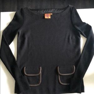Tory Burch Navy Sweater